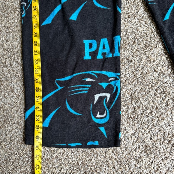 Carolina Panthers  Men's Takeaway Flannel Logo Sleep Pants NFL Men Size X- Large - Picture 5 of 7
